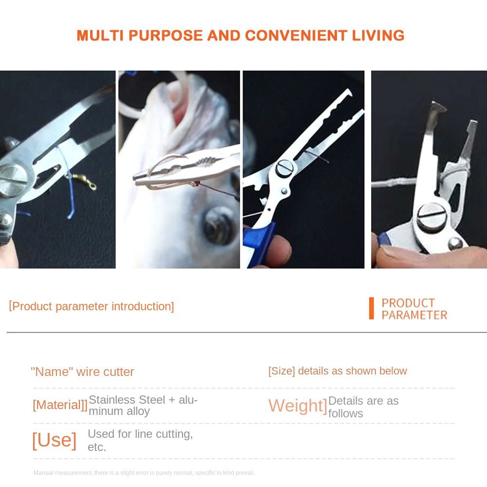Pinze da pesca in lega di allu - Fishing Line Cutter recensione e prezzo