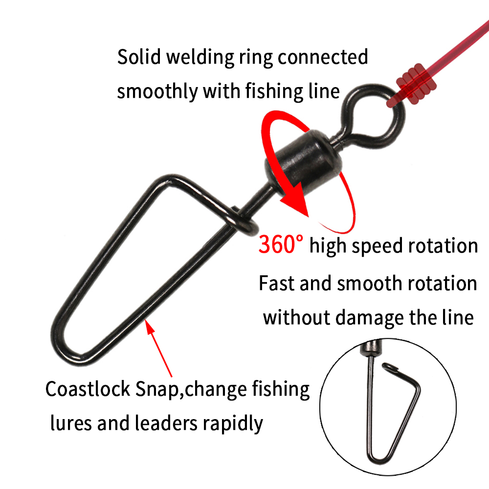 20 pezzi # Girella Girevole 12 - Monofilament Line recensione e prezzo