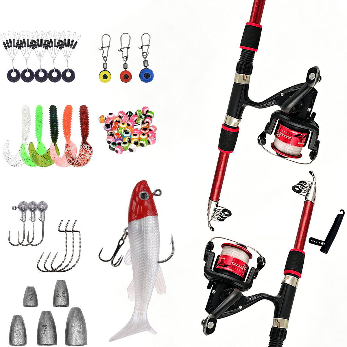 Set Canna da Pesca Telescopica - Saltwater Line recensione e prezzo